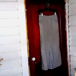 Flax 100% linen maxi skirt sz large
